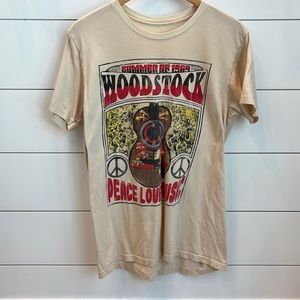 mens Woodstock graphic tee